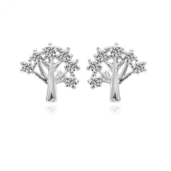 Boucles d’Oreilles Clous Arbre de Vie