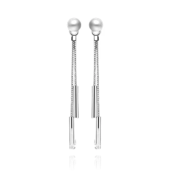 Boucles d’Oreilles Élégance Perlée – Argent 925