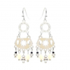 Boucles d’Oreilles Étoile Éthérée – Acier 316L & Gemmes