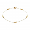 Bracelet Perlé Léa – Acier Inoxydable Doré