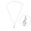 Collier Clé de Sol – Argent 925