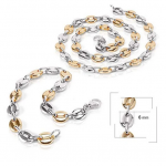 Parure Homme – Grains de Café Bicolores