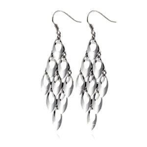 Boucles d'Oreilles Argent 925 Tombantes