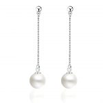 Boucles d’Oreilles Argent et Perles