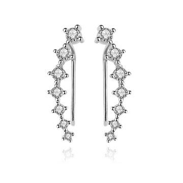 Boucles d’oreilles Argent 925 et Zirconiums
