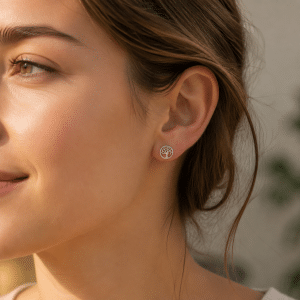 Boucles d’oreilles Femme Arbre de Vie Acier Argenté