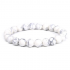 Bracelet Femme – Howlite Naturelle 6 mm