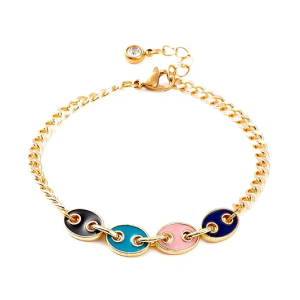 Bracelet Grains de Café Colorés