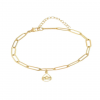 Bracelet Lotus Doré – Plaqué Or