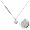 Collier Sainte Vierge Marie – Acier Inoxydable Argenté