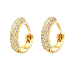 Créoles – Zirconiums & Plaqué Or