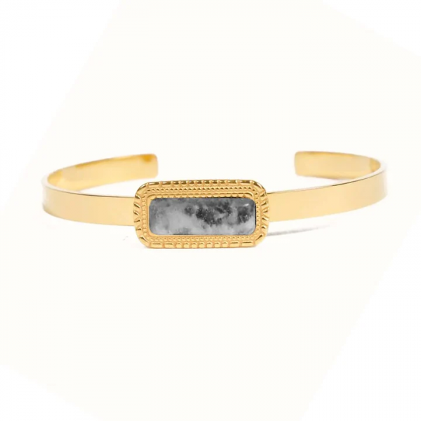 Bracelet Jonc Pierre Naturelle Labradorite