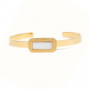 Bracelet Jonc Pierre Naturelle Nacre