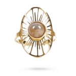 bague soleil agate