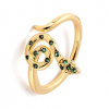 Bague Femme Serpent – Plaqué Or