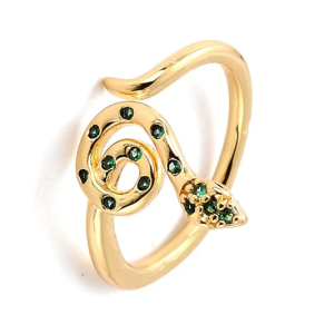 Bague Femme Serpent – Plaqué Or
