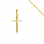 Collier Croix – Chaîne et Pendentif Plaqué Or