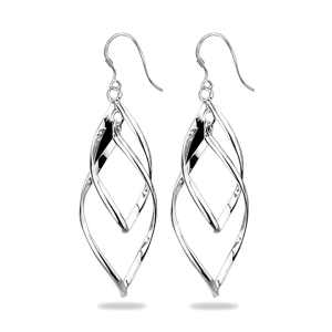 Boucles d’Oreilles Tombantes en Argent 925