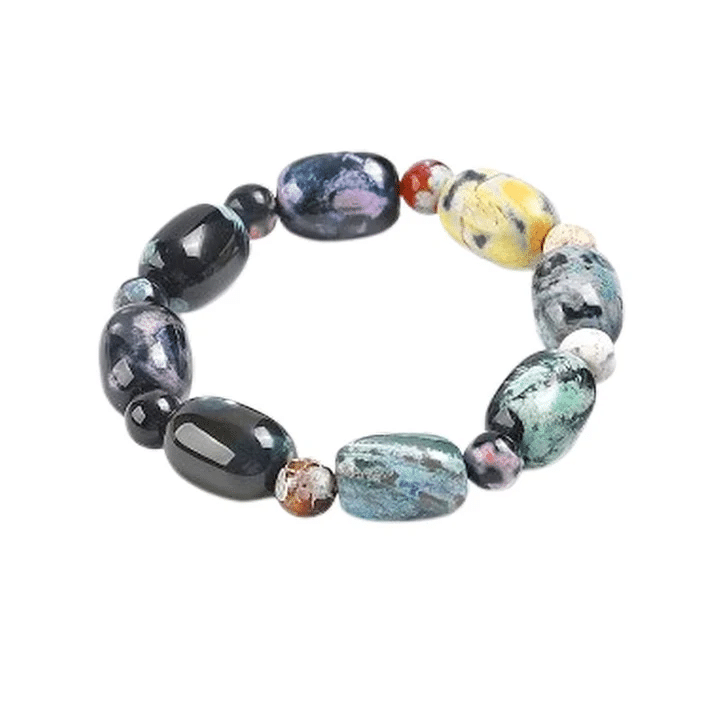 Bracelet Femme Acier Inoxydable & Agate Naturelle Bracelet Femme Acier Inoxydable & Agate Naturelle