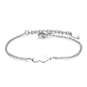 Bracelet Femme Chat Acier Inoxydable