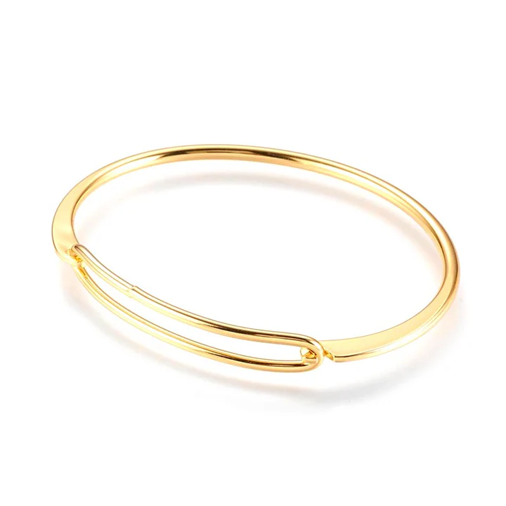 Bracelet Jonc Plaqué Or Bracelet Jonc Plaqué Or