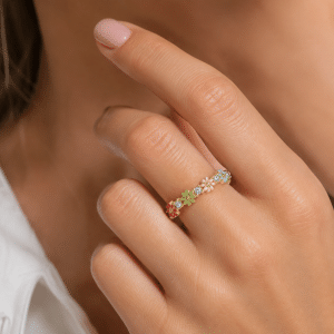 Bague Réglable Fleurs Marguerite Plaqué Or