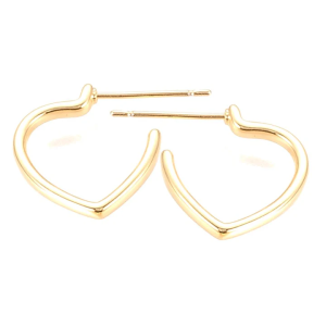 Boucles d’Oreilles Créoles Coeur