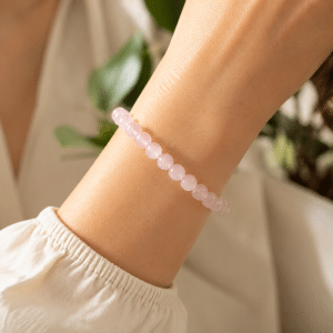 Bracelet en Quartz Rose – Pierre Naturelle